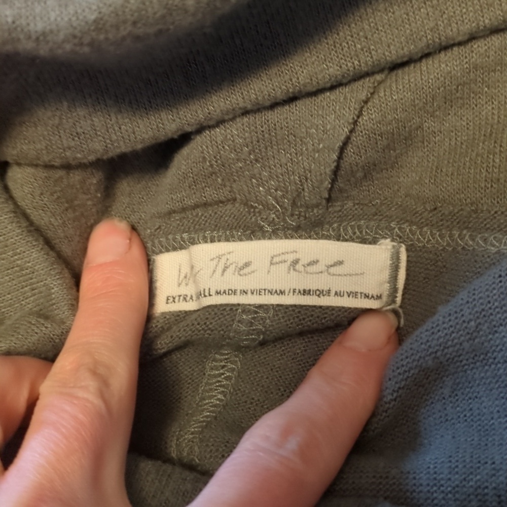 We The Free Olive Green Cowl Neck Sweater - Picture 3 of 4